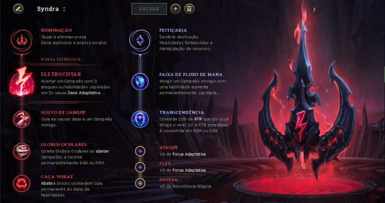 Builds E Runas: Guia Do Campeão Syndra