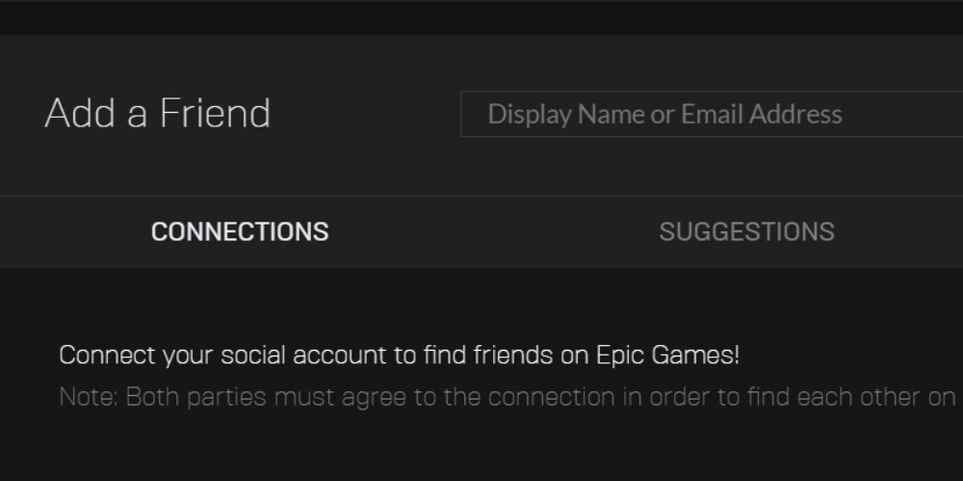 Epic Games Add Amigo Link Social