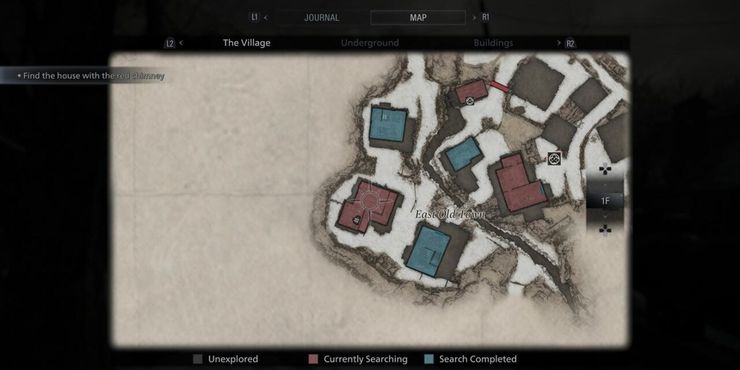 Resident Evil Village Map