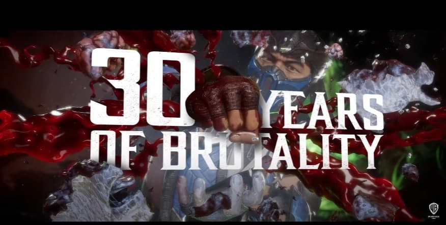 imagem reprodução "30 anos de brutalidade" de Mortal Kombat