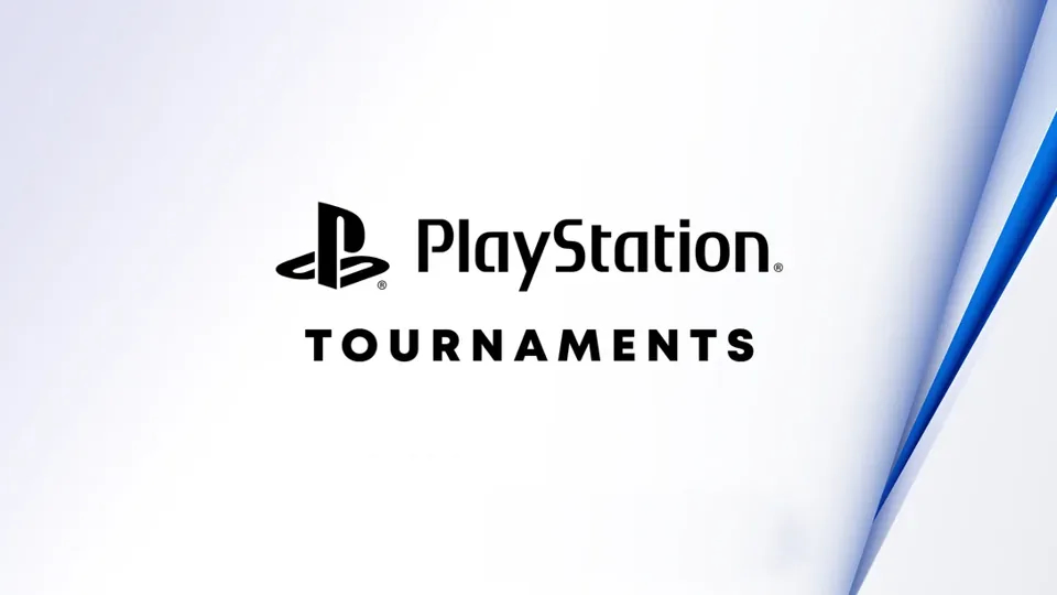 A imagem mostra a logo da Playstation Tournaments