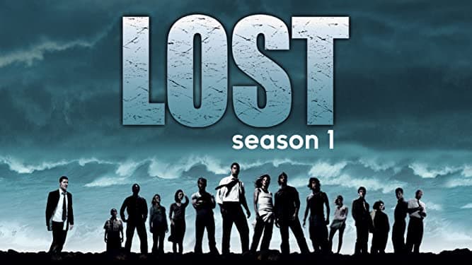 Banner de Lost, temporada 1, disponível no Amazon Prime Video