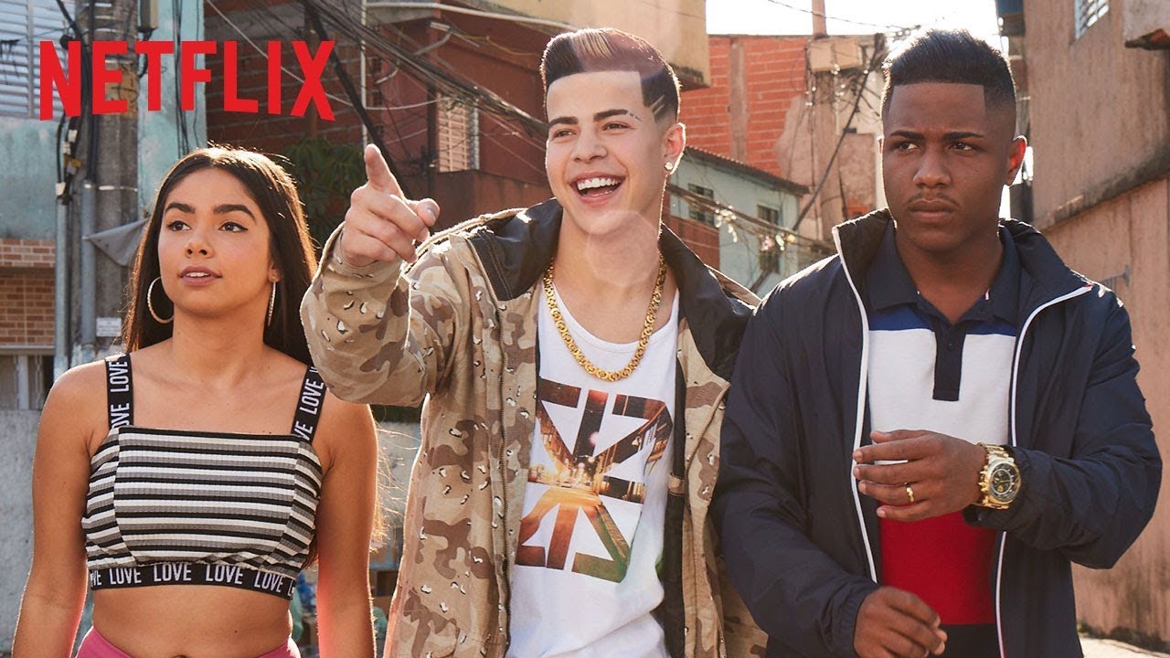 Banner Divulgação da série Sintonia na Netflix para CCXP 2022