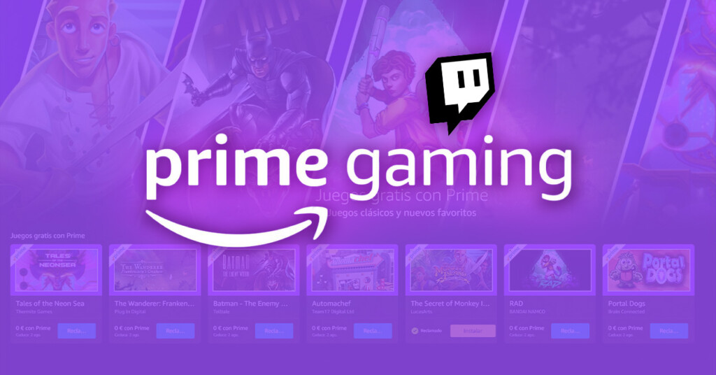 Banner divulgação do serviço Amazon Prime Gaming