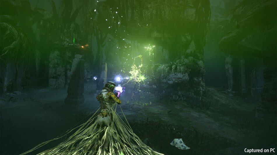 Returnal gameplay screenshot captured on PC.