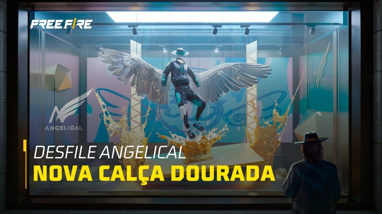 CODIGUIN FF 2022: código Free Fire da Calça Angelical ativo para resgatar  no Rewards Garena - Free Fire Club