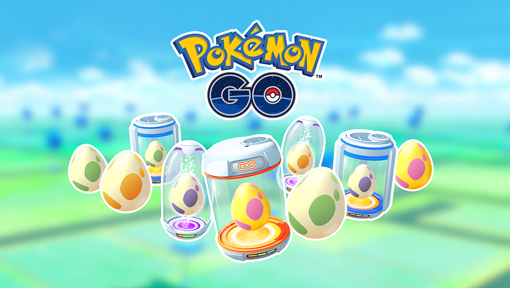 Banner de divulgação Pokémon GO com ovos de Pokémon