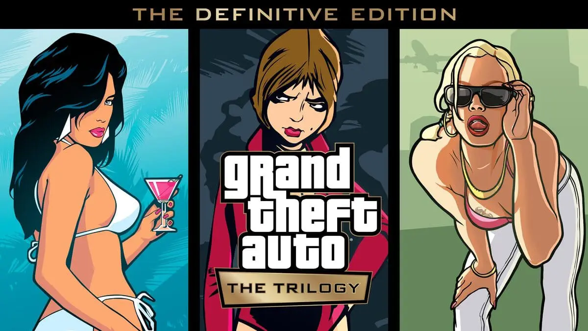Banner de divulgação GTA Trilogy: The Definitive Edition