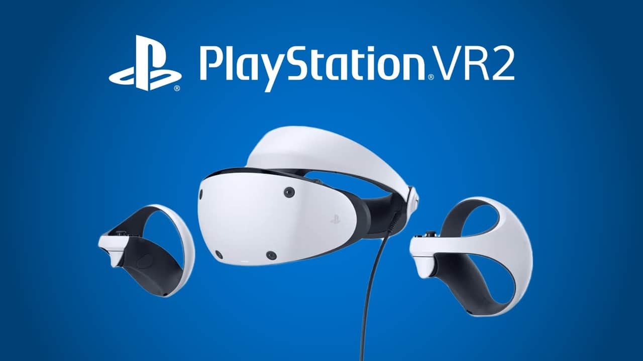 Imagem do lançamento da Sony, o PS VR2