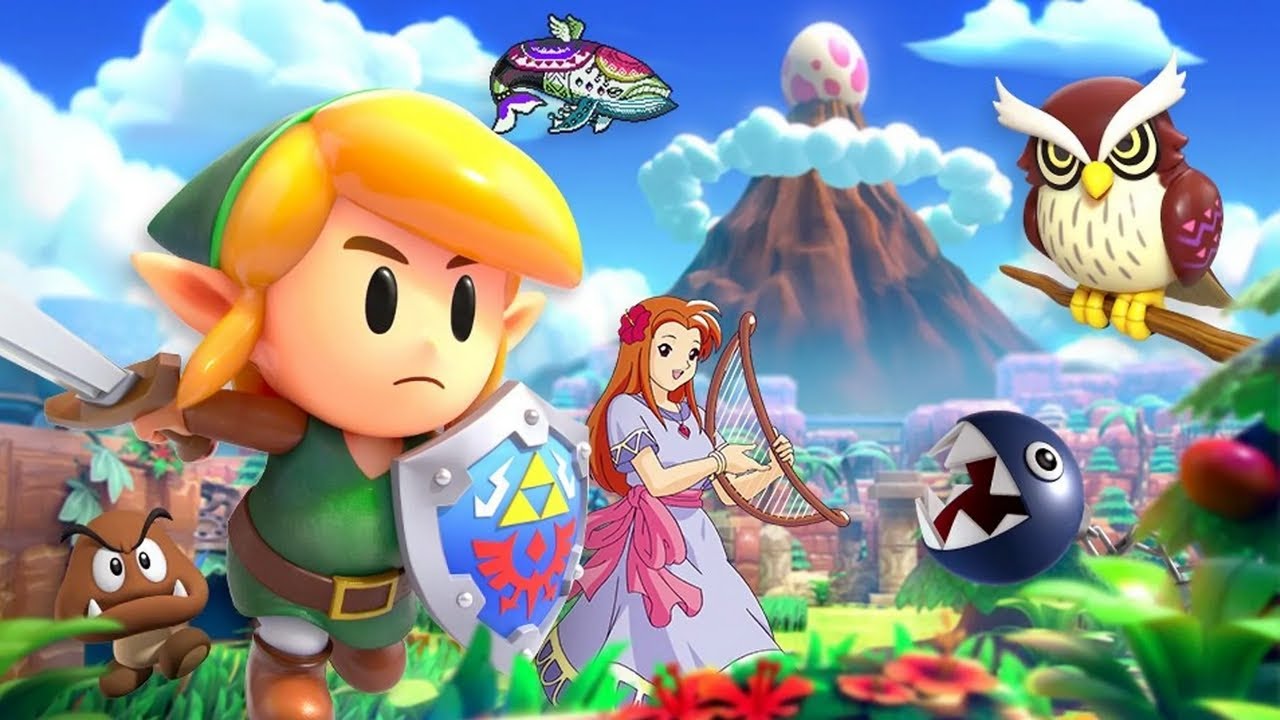 Banner de divulgação The Legends of Zelda: Link's Awakening