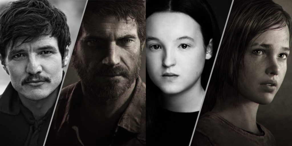 Banner de divulgação personagens de The Last of Us