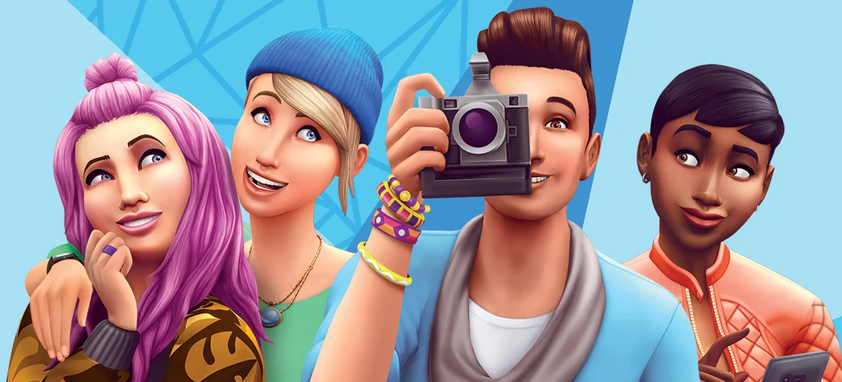 The Sims 4 promo banner