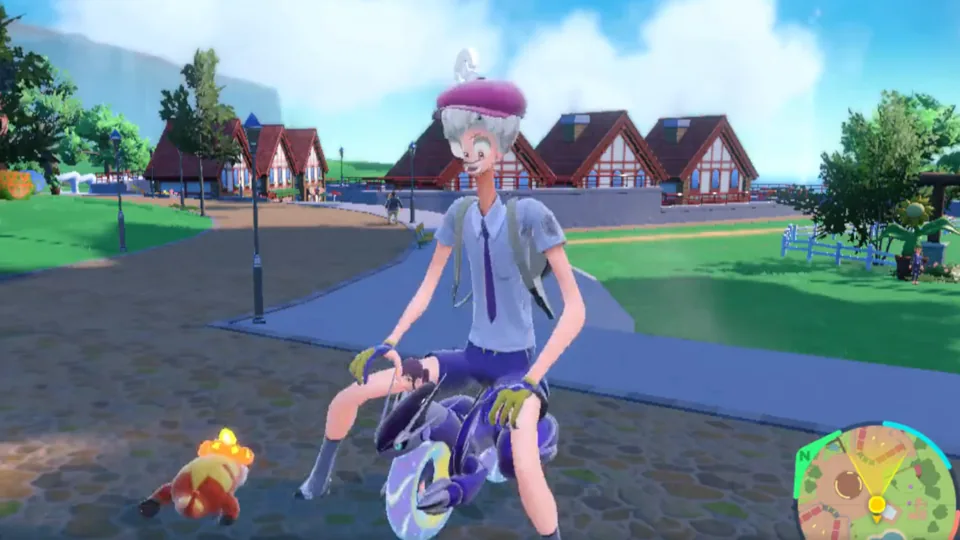 Imagem de um bug em Pokémon Scarlet e Violet