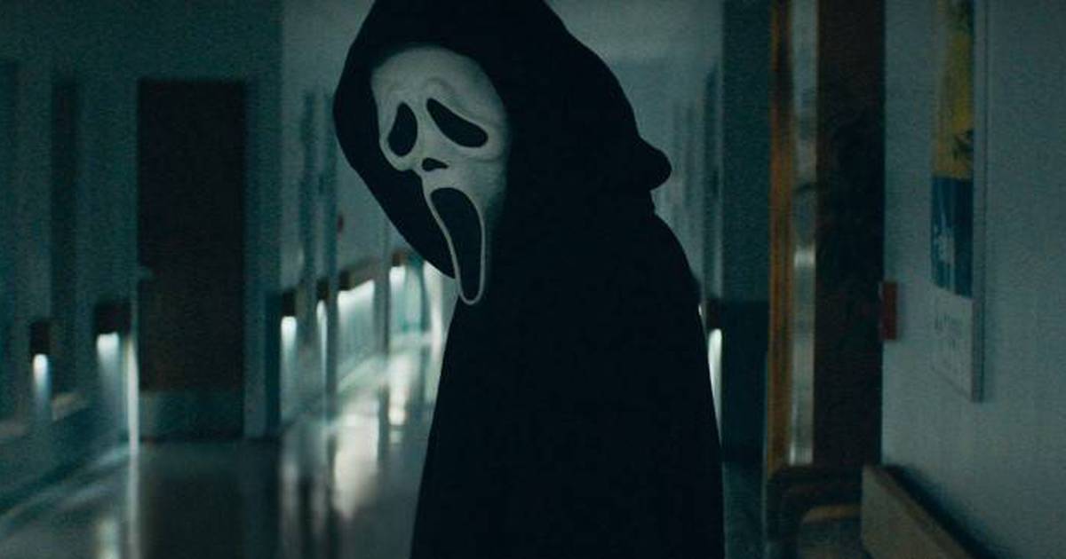 Imagem do Ghostface, do filme Pânico.