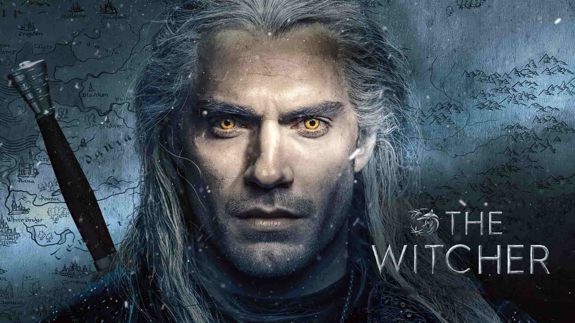 Banner de divulgação da série The Witcher produzida pela Netflix