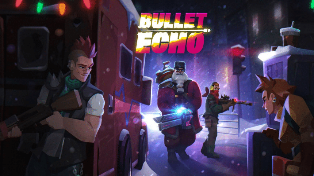 Banner de divulgação do jogo Bullet Echo