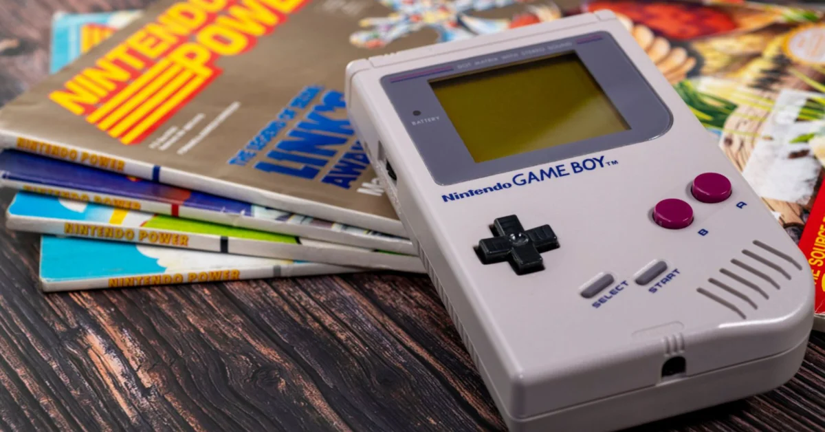 Imagem mostrando Game Boy em ótimas condições