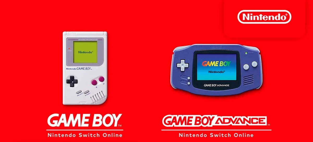 Banner de divulgação Game Boy Advance no Nintendo Switch Online