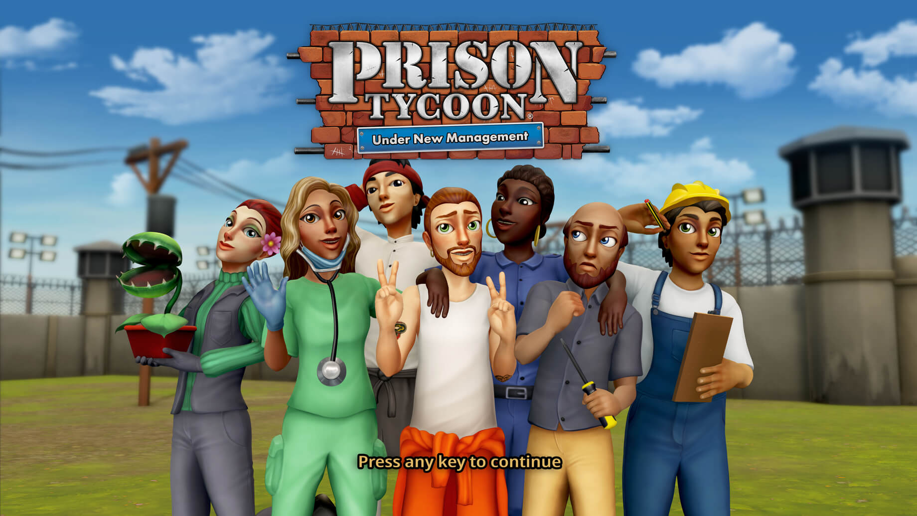 Banner de divulgação Prison Tycoon