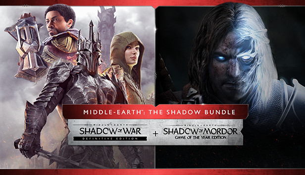 Banner de divulgação da promoção do Bundle de Shadow of Mordor e Shadow of War