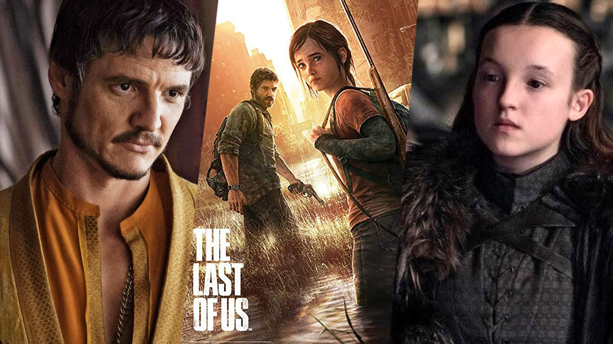 Banner comparação jogo e série The Last of Us