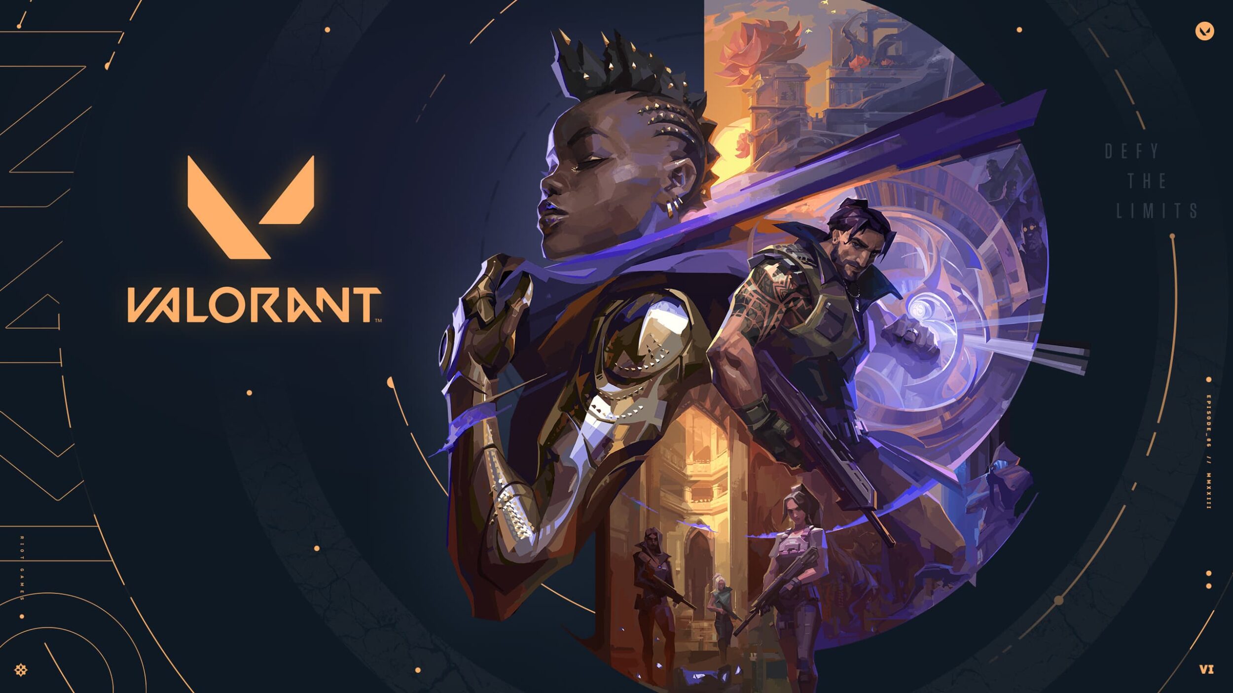 Banner de divulgação nova temporada de Valorant