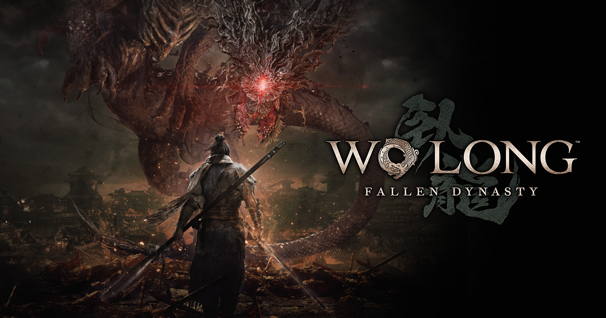 Banner de divulgação do jogo Wo Long Fallen Dynasty