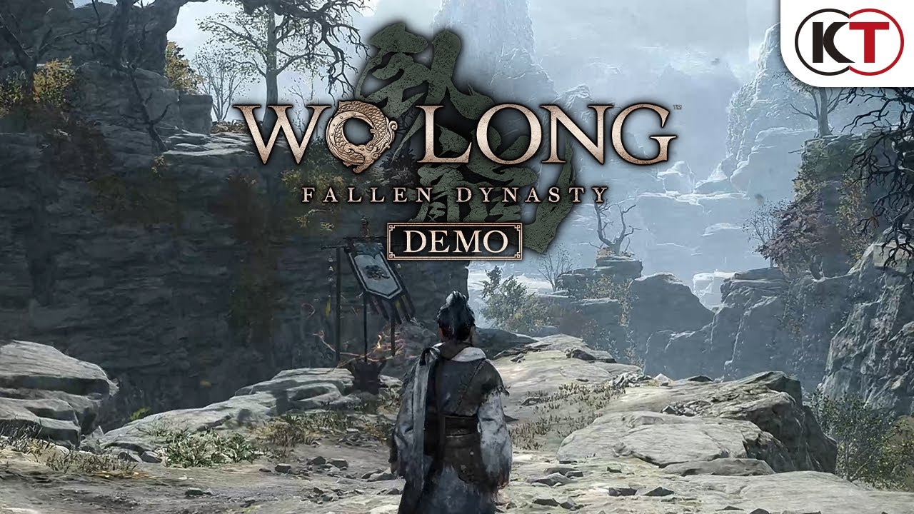 Banner divulgação versão demo de Wo Long Fallen Dynasty
