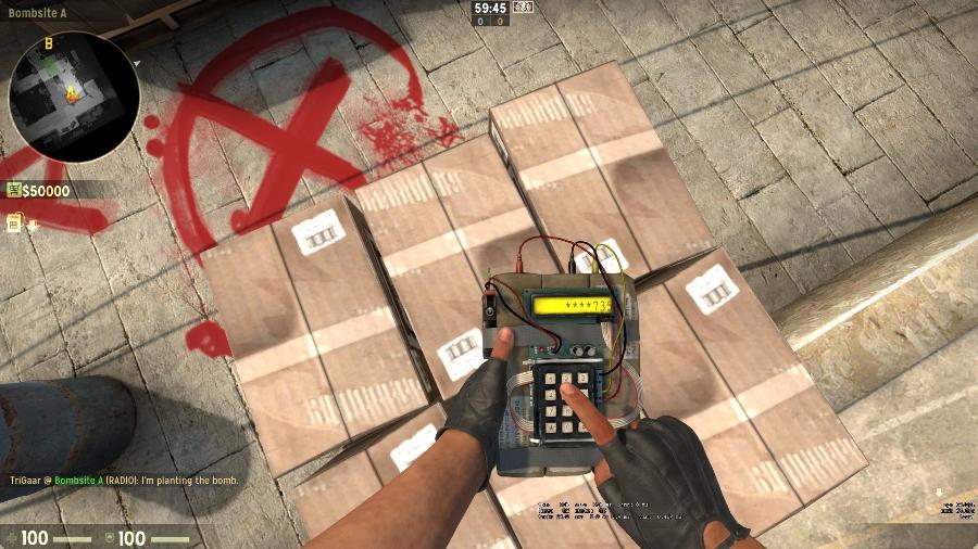 Imagem de gameplay de Counter-Strike 2 (CS2)