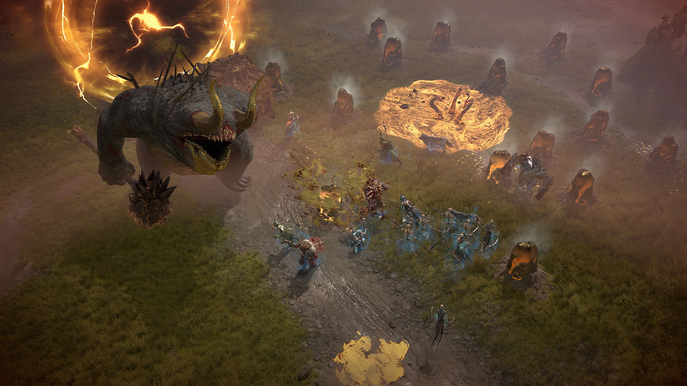 Captura de gameplay do jogo Diablo IV