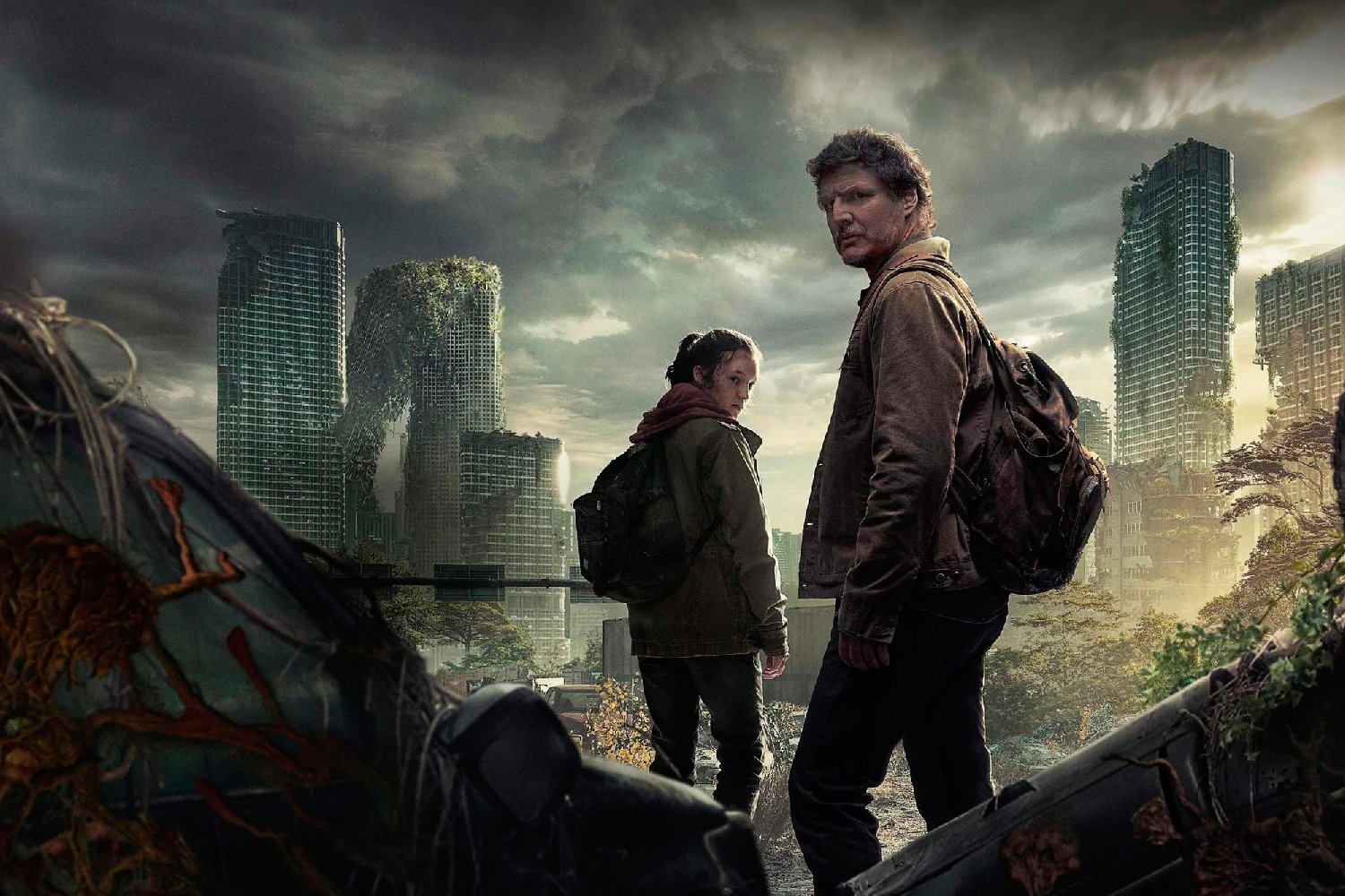 Banner de divulgação da série de The Last of Us