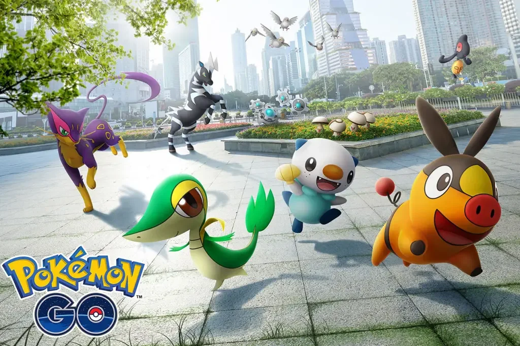 Banner de divulgação de Pokémon Go