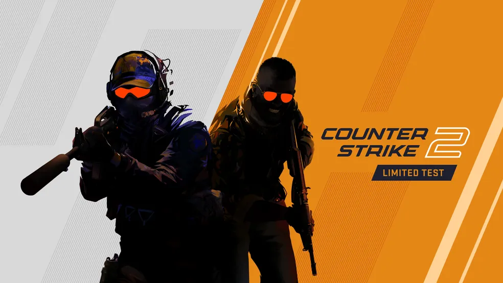 Banner de divulgação do Counter-Strike 2