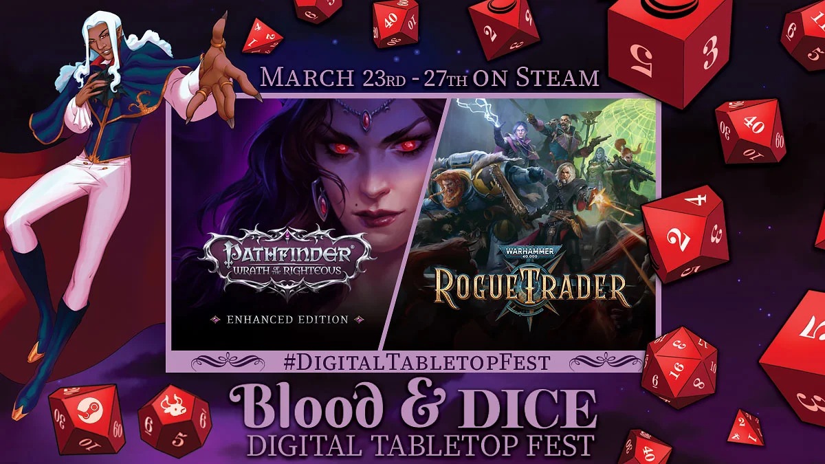 Banner de divulgação do evento da Steam