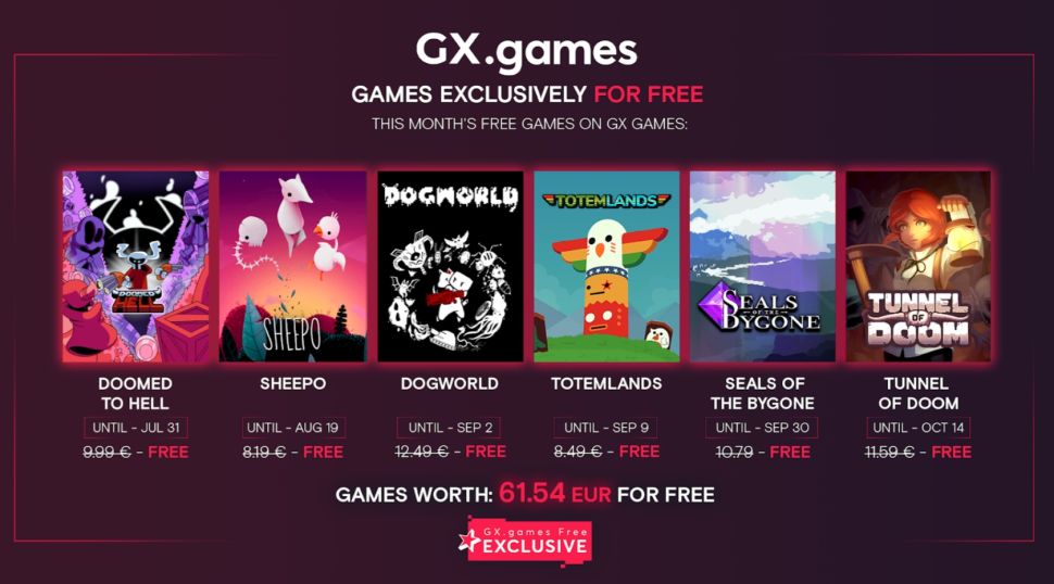 Banner de jogos gratuitos GX.games