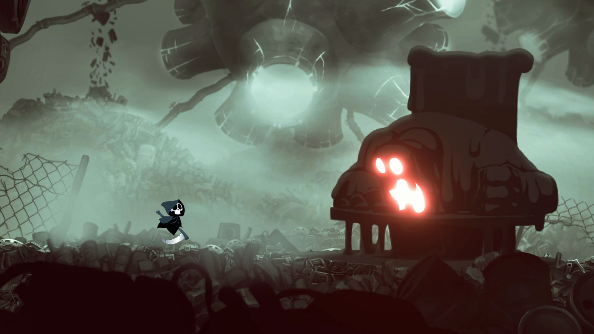 Imagem de gameplay do jogo Have a Nice Death