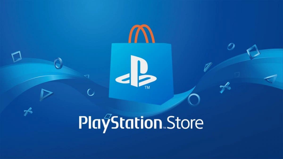 Símbolo da PlayStation Store do PS4 e PS5
