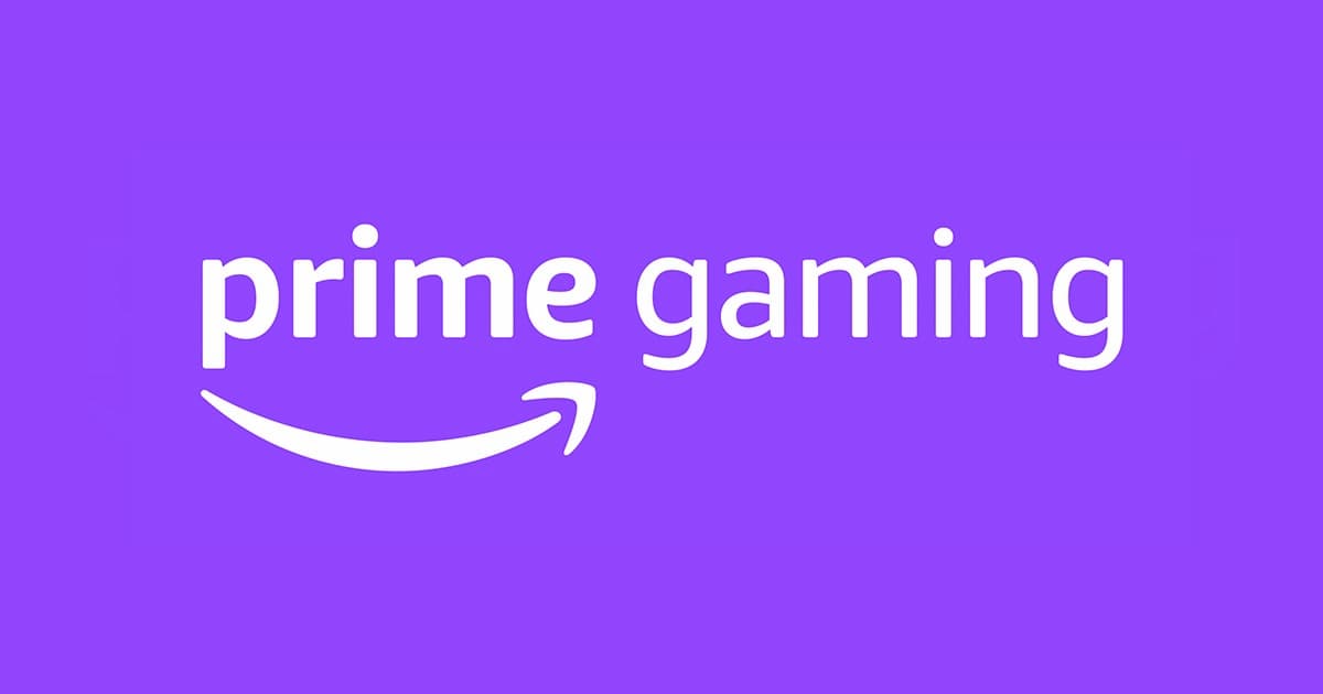 Simbolo roxo escrito prime gaming