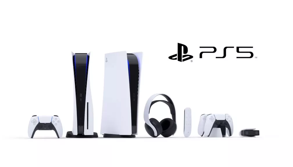 Banner de divulgação dos produtos do PS5