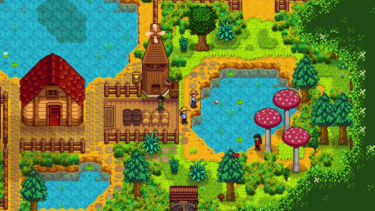 Imagem de gameplay de Stardew Valley
