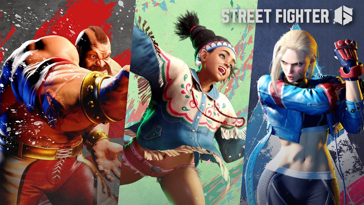 Banner de divulgação de Street Fighter 6