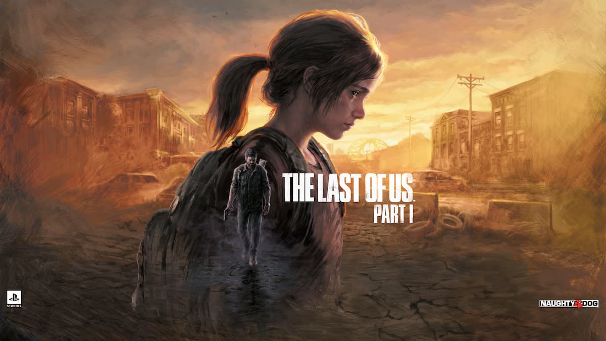 Menina Ellie e Joel do jogo The Last of Us Part 1