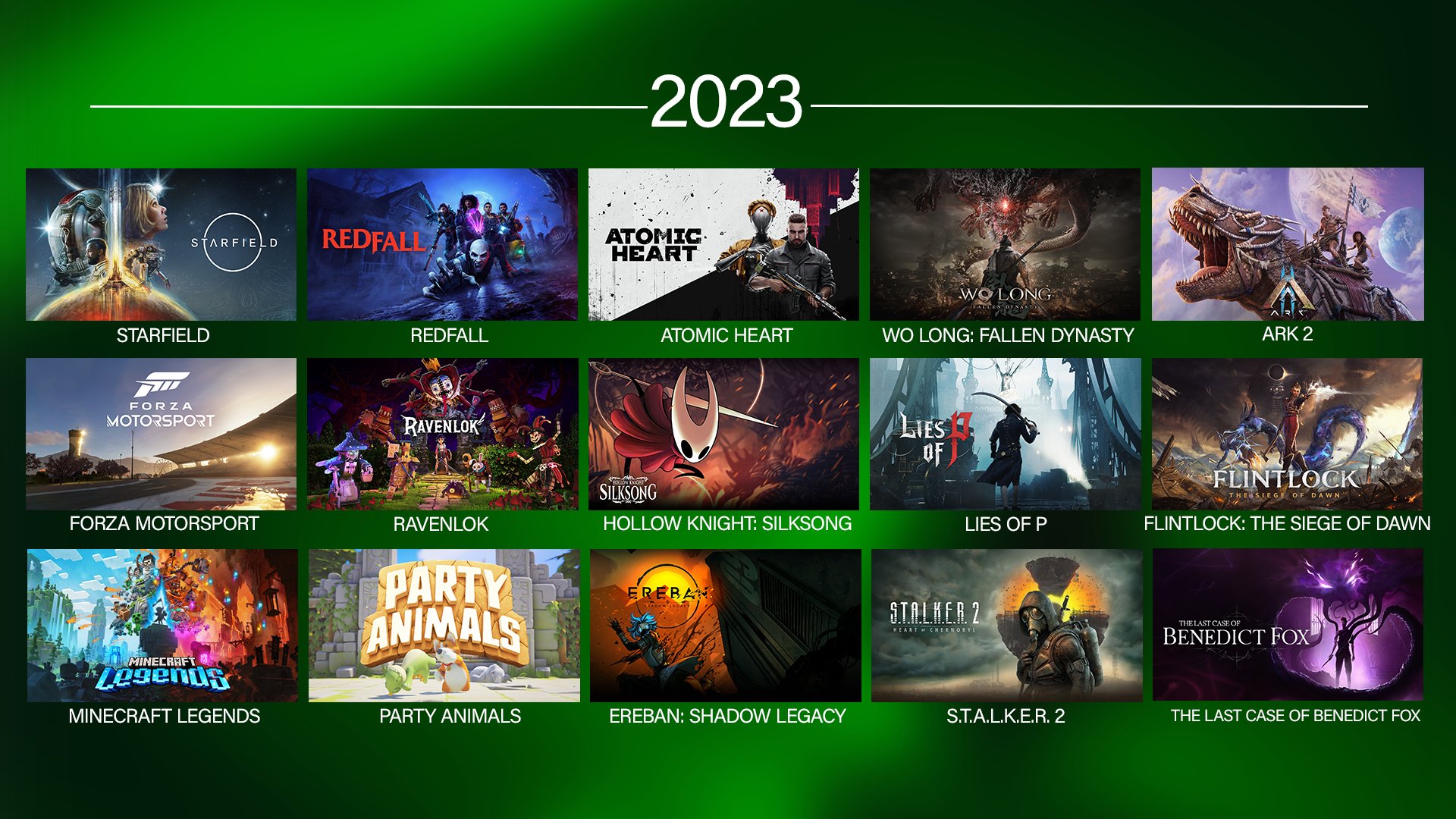 Banner de divulgação de lançamentos da Xbox Game Pass 