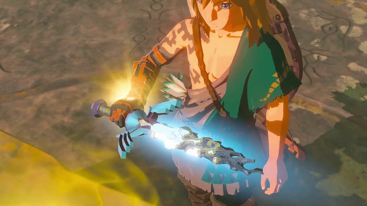 Captura de vídeo de divulgação do jogo The Legend of Zelda: Tears of the Kingdom