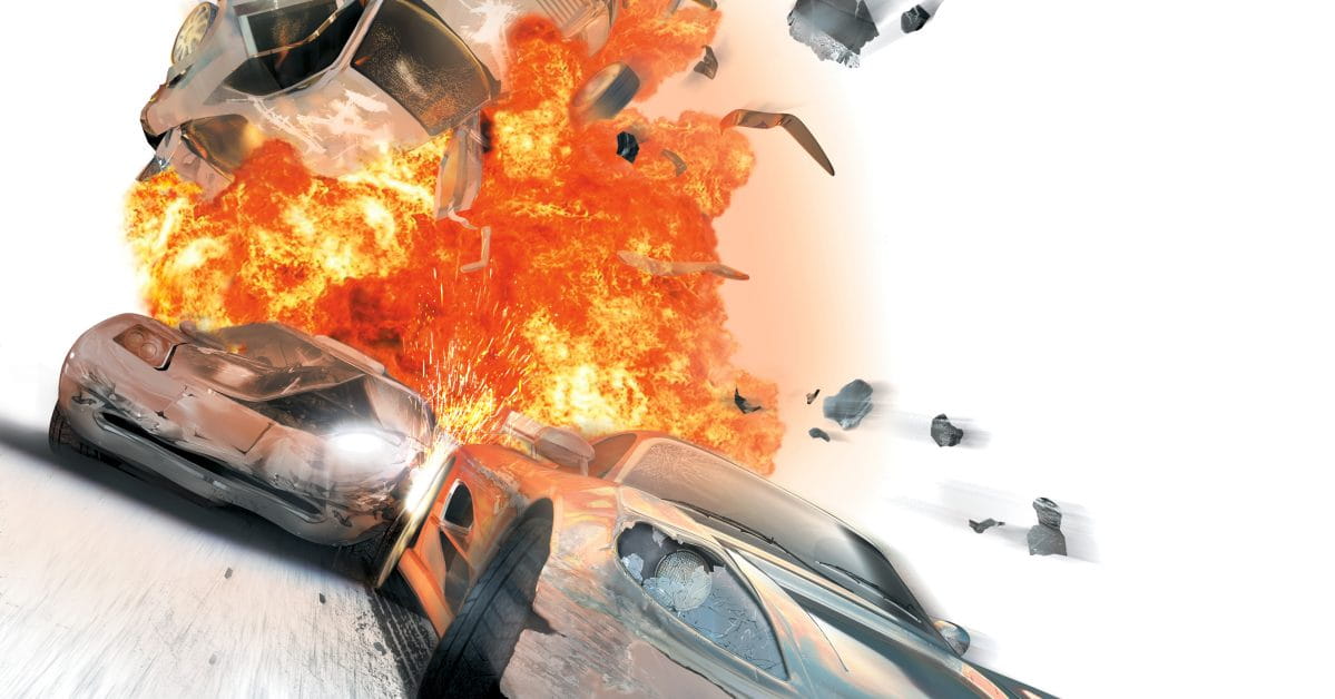 capa do jogo Burnout 3 de Xbox