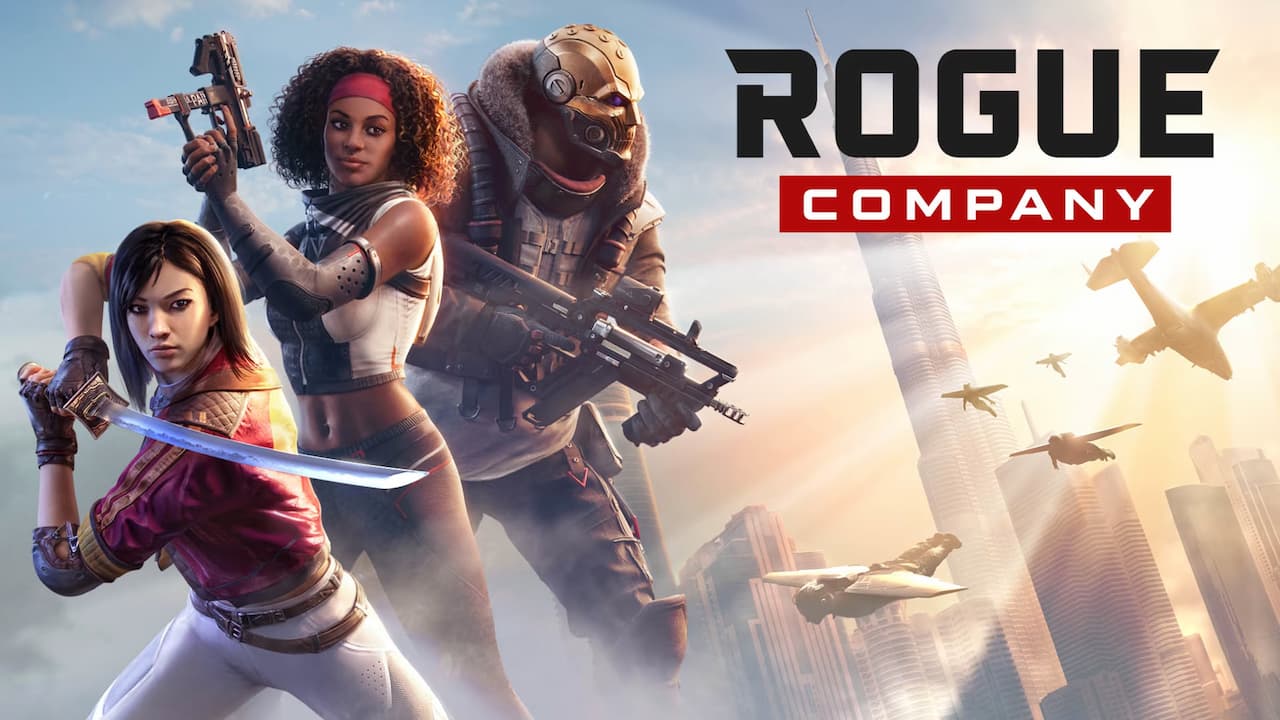 Banner de divulgação do jogo Rogue Company
