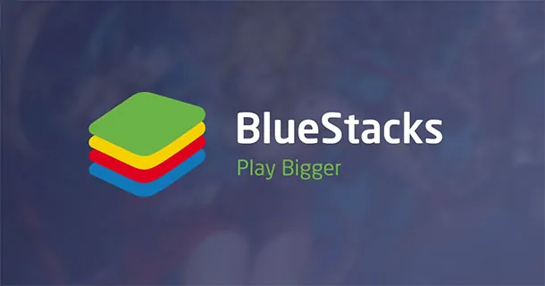 Banner de divulgação de emulador de jogos mobile BlueStacks