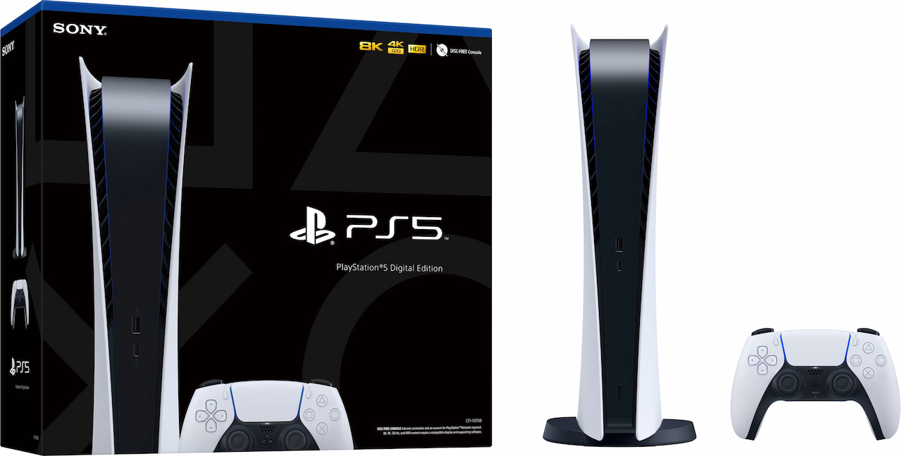 Banner de divulgação do console PS5