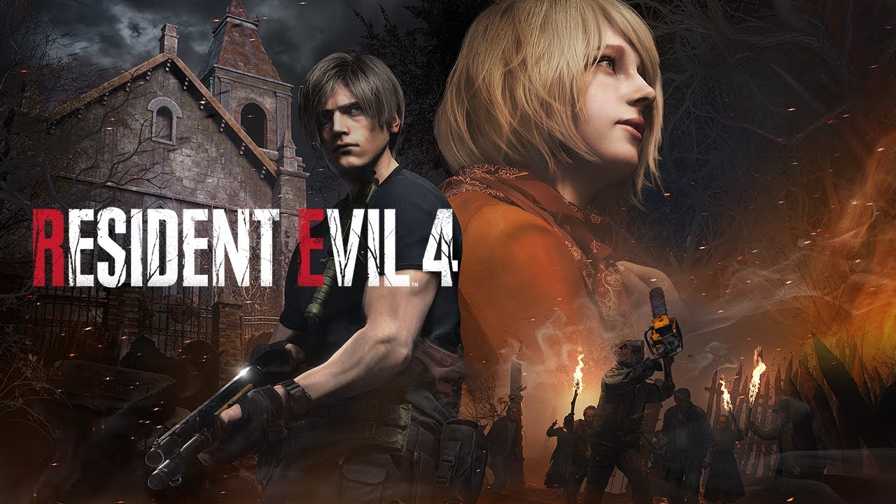 Banner de divulgação de Resident Evil 4 Remake