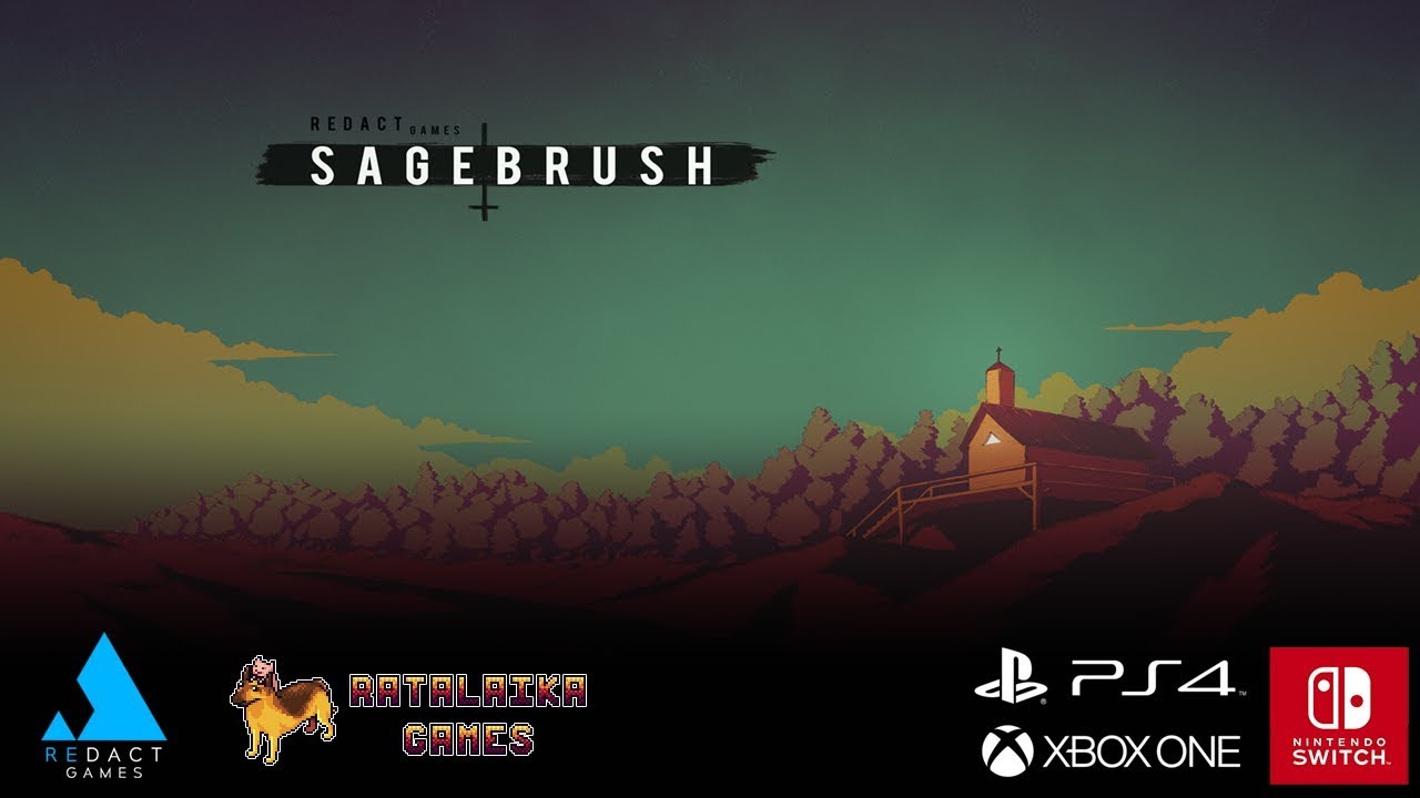 Banner de divulgação do jogo Sagebrush na PS Store